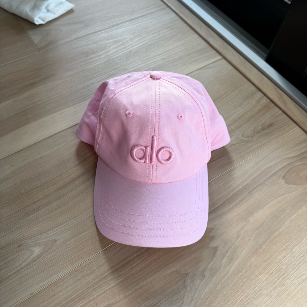 Alo Pink Baseball Cap